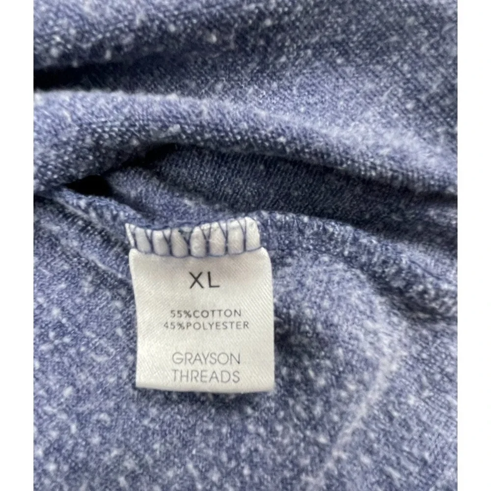GRAYSON THREADS MONTANA CREWNECK SWEATSHIRT BLUE GRAPHIC PULLOVER ADULT XL
